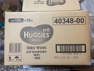 HUGGIES 好奇一般植萃純水濕紙巾 100抽*8包