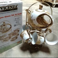 cangkir+teko set keramik VICENZA/ cangkir set/ cangkir kopi