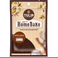{KETO}ผงโกโก้(ตราทิวลิป โฮมเบค)60 g สีเข้ม100% Cacao Tulip Homebake ผงโกโก้สำเร็จรูปชนิดผง(1ห่อ)ผงโก