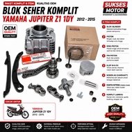 Complete package of 8 items of piston blocks for yamaha jupiter z1 1DY 2012 - 2015