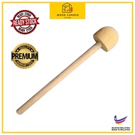 Hand Wooden Food Smasher Tart Mold Acuan Tat Potato Smasher Dal Smasher Penumbuk Makanan Sayuran Tra
