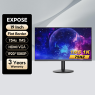 2025 Activity subsidy EXPOSE จอคอมพิวเตอร์ 27 นิ้ว จอคอม 165hz monitor 24 นิ้ว จอโค้ง เต็มจอไร้ขอบ จ