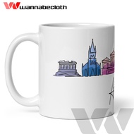 Athens Greece Mug Athena Greek Souvenir Gift Mug World City Mug Athens v2