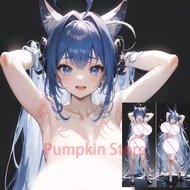 Dakimakura anime New Jersey Azur Lane Double-sided Print Life-size body pillows cover Decoration gif