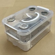 ✴️ 全新 麵包蟲 麥皮蟲 大麥蟲 蟋蟀 杜比亞 櫻桃紅 昆蟲 多用途 實用觀察 高清透明 防臭通風 透氣 活餌 大尺寸 桌上 飼養箱 飼養盒 繁殖箱 繁殖盒 養殖箱 儲物箱 儲物盒 過濾網 不銹鋼 