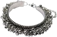 OZANOO Oxidised Ghungroo Bracelet/kada For Women's &amp; Girls, Brass, no gemstone