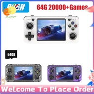 R36H Retro Handheld Game Console 64G 20000+Games Linux 3.5 Inch Portable Pocket Video Player for Kid