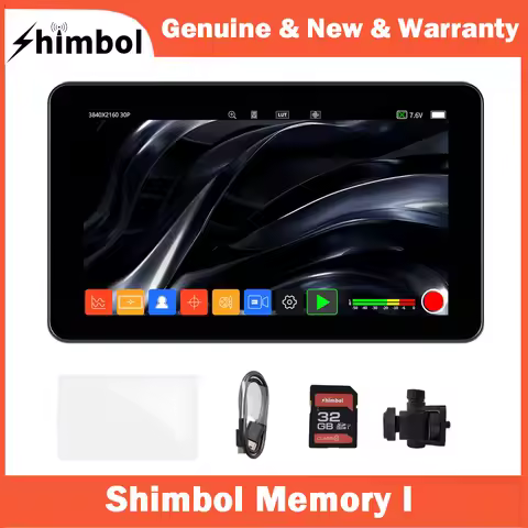 Shimbol Memory I 5.5" 3D LUT 4K HDMI Touchscreen Recorder On Camera Field Monitor Daylight Viewable 