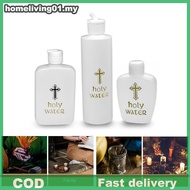 ho 2/3Pcs Creative Jesus Cross Pattern Holy Water Bottle Sturdy Portable Durable Prime Church Holy W