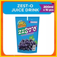 ℃ ↤ ◢ Zest-O Juice Drink Grape (10 x 200ml)