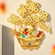 Palace Museum Cultural and Creative Money Tree Ref 故宫博物馆文创摇钱树冰箱招财发财金属磁吸旅游纪念品朋友礼物329CS