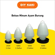 [1 Liter/1Gallon/2 Gallon/3Gallon] Bekas Minumam | Minum Air Ayam Burung | Poultry Chicken Water Feeder