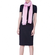 Luxurious All‑Season GG Monogram Wool‑Silk Scarf In Delicate Rose Pink - Crafted From 70% Wool & 30%