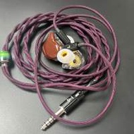 終身保養  查理 醇音 Zero耳機 + 金銀銅合金屏閉升級線(0.78/4.4)