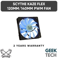 SCYTHE Kaze Flex 92mm/120/120 Slim/140mm 1800rpm ARGB PWM Fan