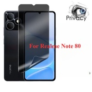 HonorX8d Anti-Spy Hydrogel Film For Realme Note 80 4G Note80 2026 Anti-Privacy Hydrogel Screen Film 