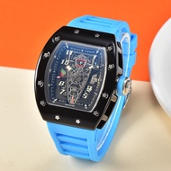 Ftf Richard Miller RM1103RM055 Barrel Ceramic Hollow Men's Non-Mechanical Casual Wrist Watch Watch