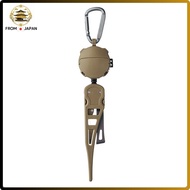 Daiwa Pickers EX Line Cutter and Line Threader for Fishing in Dark Earth / Foliage Green