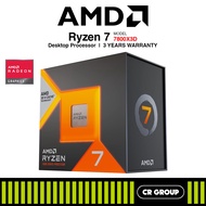 AMD Ryzen 7 7800X3D/7800X3D TRAY Gaming Processor with V-Cache Technology (3Yrs Warranty)