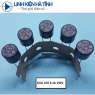Combo of 30 ROUND FUSES 6.3A 250V T6.3A 250 F6.3A250V