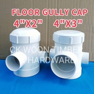 4"X3" 4"X2" UPVC FLOOR GULLY TRAP
