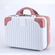 กระเป๋าเดินทางขนาดเล็ก 14 นิ้ว Hard Shell Cosmetic Travel Hand Luggage กระเป๋าเดินทางแบบพกพา