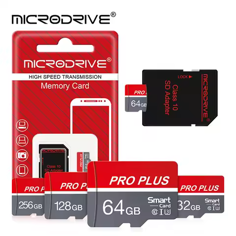 Memory Card 4GB 8GB 16GB 32GB Grade Class 10 UHS-I Micro TF/SD Cards Trans Flash 64GB 128GB 256G for