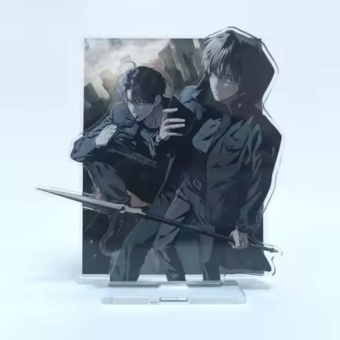 The Hunter's Gonna Lay Low BL Yaoi Manhwa Acrylic Stand Key Chain Anime Collectible Gift