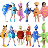 Halloween Costume Children Animal Costume Children Body Clothes Sea Animal Costume Halloween Underwater World Biological Theme Costume