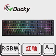 【Ducky】One 3 Classic black100% RGB 黑色 PBT二色 機械式鍵盤 紅軸