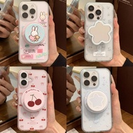 Cartoon Magnetic Bracket Xiaomi 15 14T Redmi Note14 13 Pro+14C 13C POCO X6 F6 M6 Protective Case