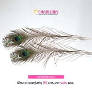 Charisma Accessories Synthetic Peacock Feather 90cm Feather Decorative/s Peacock Feather/s