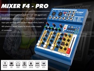 [HCM]Bàn trộn Mixer Yamaha F4 Pro - Tích hợp vang số 16 chế độ vang - Tích hợp soundcard livestream
