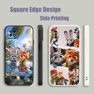 Casing For OPPO A39 A57 Reno 5 7 8 A54 A94 zootopia 2 featuring Judy and Nick BOT01 Phone Case Squar