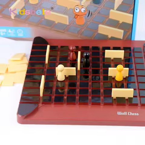 Strategy Maze Board Game for Kids & Adults, Interactive Family Game for Logic, Planning and Problem 