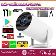 HY300/HY300pro mini Projector Android 11 Full HD Automatic Keystone WiFi 2.4/5G Connect to phone, la