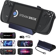 iVANKY 4K@144Hz Steam Deck Dock, 8-in-1 Docking Station for ASUS ROG Ally X/Legion Go/MSI Claw, ROG 