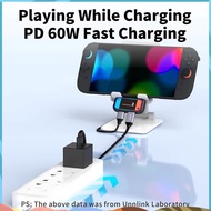 Portable Docking Station with 4K  Output & PD Charging for NS2 to TV/Monitor