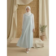 Daisy by Voir Malaysia (Day Dress) Women Casual Turquoise Dress