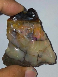 พลอย ก้อน ดิบ โอปอล เอธิโอเปีย ธรรมชาติ แท้ ( Natural Opal Ethiopia ) หนัก 259 กะรัต