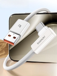 Toocki | Dây cáp dữ liệu xoắn ốc Toocki PD100W sạc nhanh Super Flash Charge tương thích với Huawei O