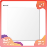 RAN Mirror Decal Self Adhesive Flexible Waterproof Reflect Clear Home Decoration Square Shape Bathroom Living Room Home Mirror Sticker Home Mirror
