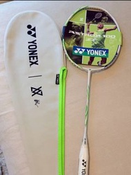【全新包穿線】YONEX尤尼克斯天斧 AX100 ZZ VA 安塞龍全素碳羽球拍耐磨耐磨打輕量級 綠色
