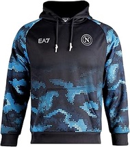 SSC NAPOLI Unisex Felpa Allover Ea7 Allover Sweatshirt