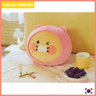 [KAKAO FRIENDS OFFICIAL] Choonsik Mini Face Hoodie Cushion kakao friends choonsik plush kakao stuffed toy kakao friends cushion pillow