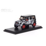 ARbox 1/64 Mercedes Benz G 550 4X42 2017 Gray Camouflage Style Number:620205001Name: Mercedes-Benz G