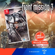 [ถูกสุด🇹🇭✅][Pre Order 18 ก.ย. 68] Tinzshop Nintendo Switch Game Front Mission 3 Remake / Japanese Co