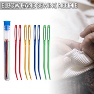 Aluminum Tapestry Needle Large Eyes Blunt Yarn Needles Jumbo Bent Darning Needle