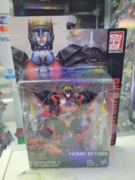 全新 變形金剛 Transformers Titans Return 頭領戰士  SCORCHFIRE & WINDBLADE