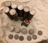 1960 and 1970 Hong Kong $1 Dollar - 1960 及 1970年 香港$1硬幣